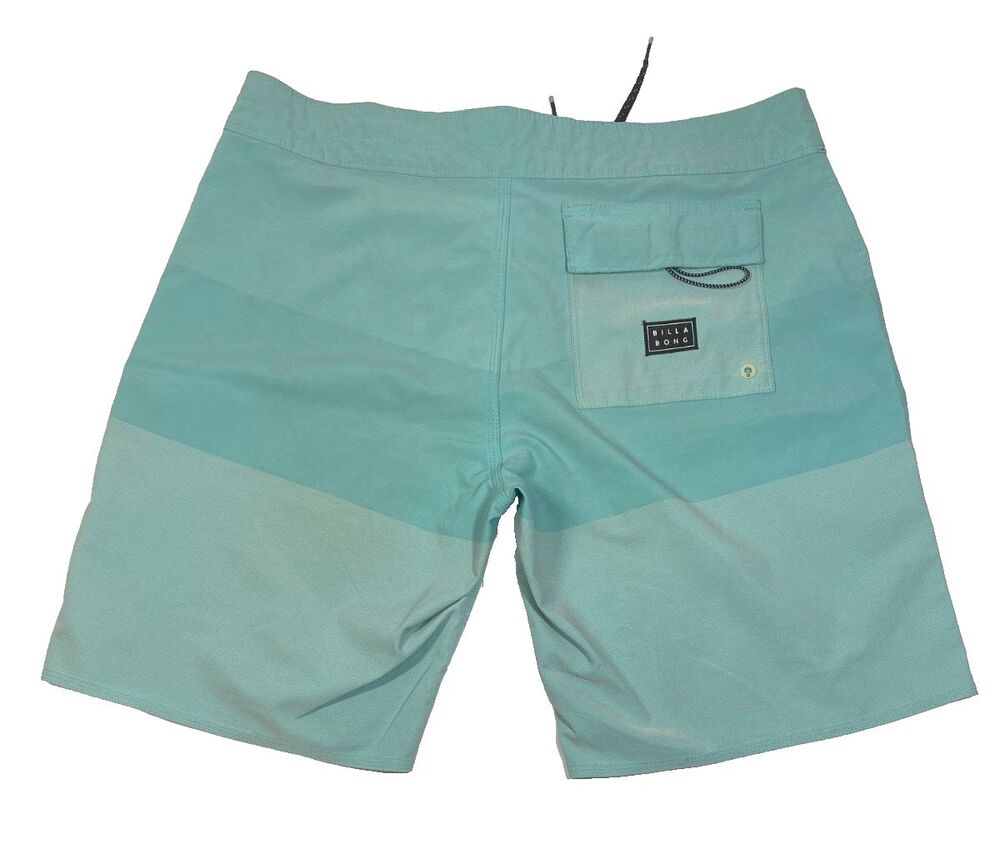 Billabong Board Shorts~Mens 32~Aqua Blue~Bathing/Swim Suit/Trunks~Surfer~Surfing - Picture 2 of 4
